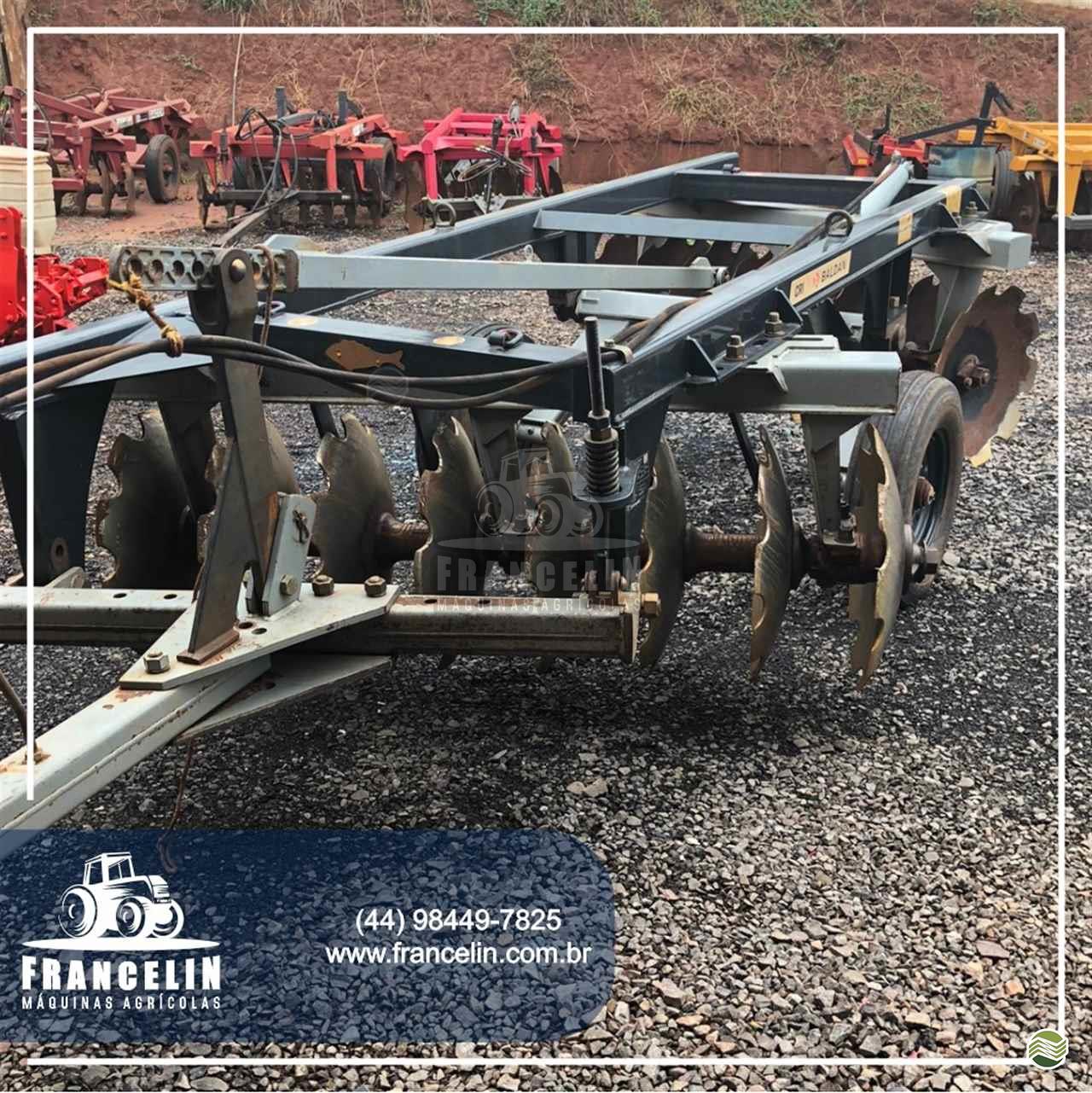 IMPLEMENTOS AGRICOLAS GRADE INTERMEDIÁRIA INTERMEDIÁRIA 16 DISCOS Francelin Máquinas Agrícolas UMUARAMA PARANÁ PR